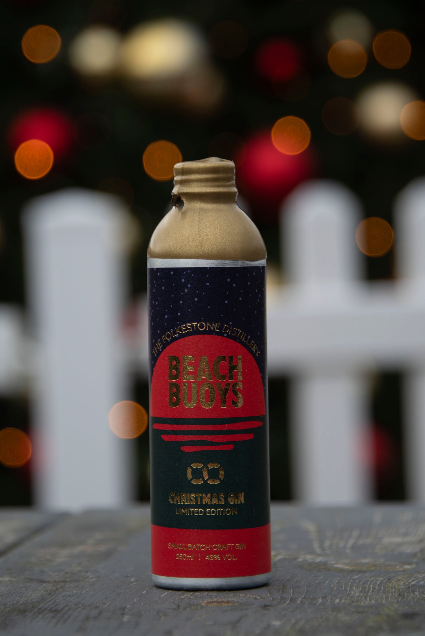 Beach Buoys Christmas Gin